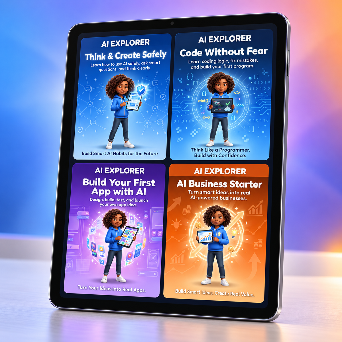 AI Explorer Complete 4-Book Bundle