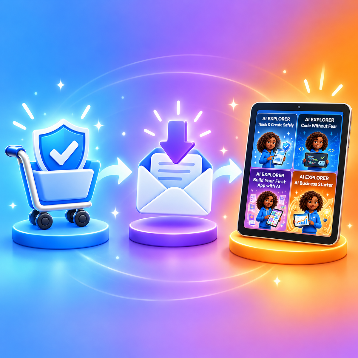 AI Explorer Complete 4-Book Bundle