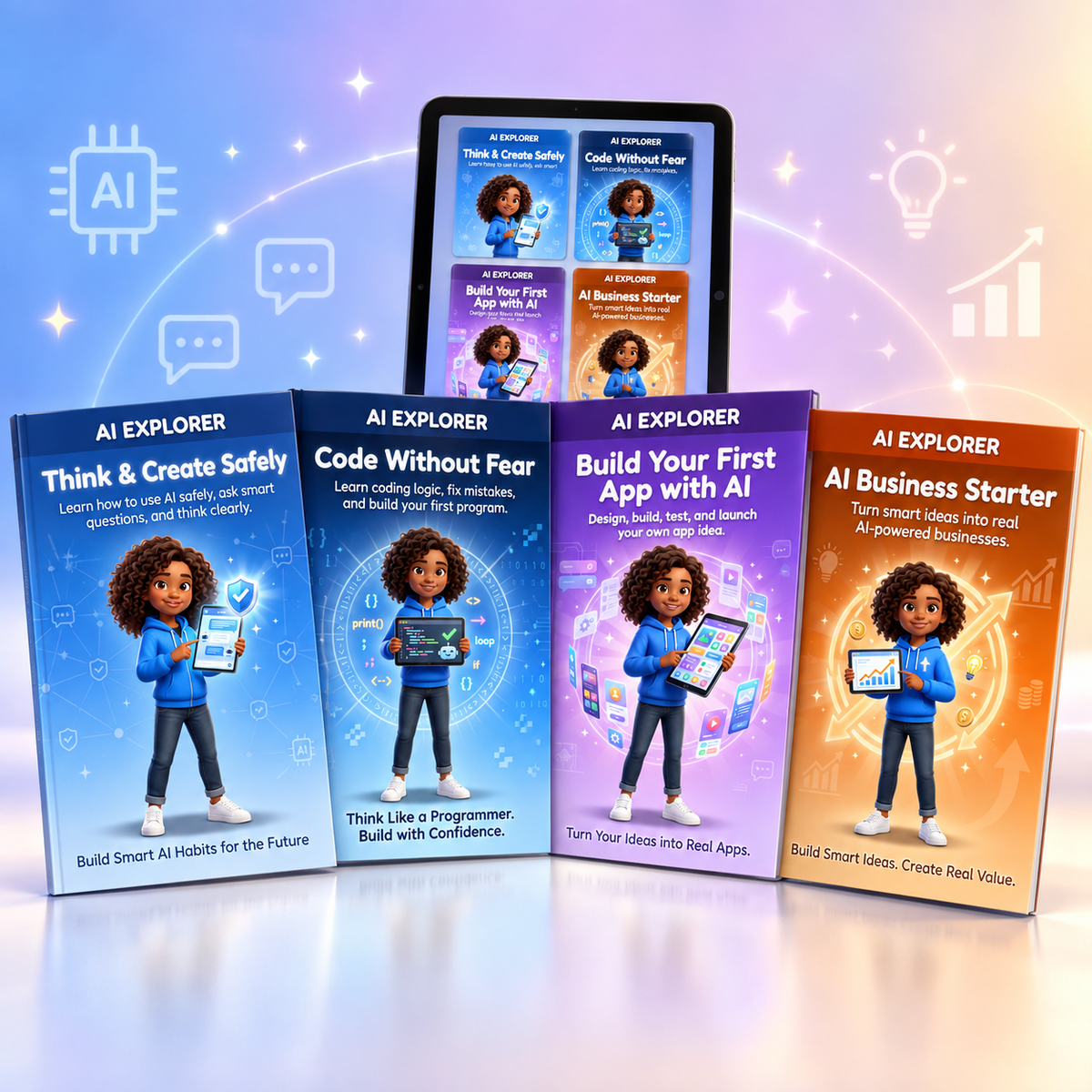 AI Explorer Complete 4-Book Bundle